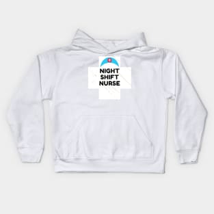 Night Shift Nurse Rules Kids Hoodie